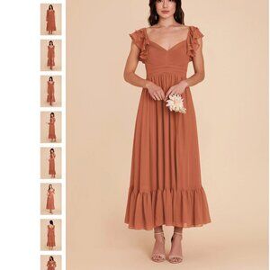 Birdy Grey Michelle dress in Terracotta